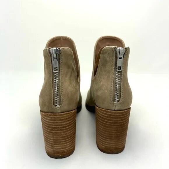 Steve Madden Cedar Tan Suede Women's Ankle Boots - Picture 4 of 5